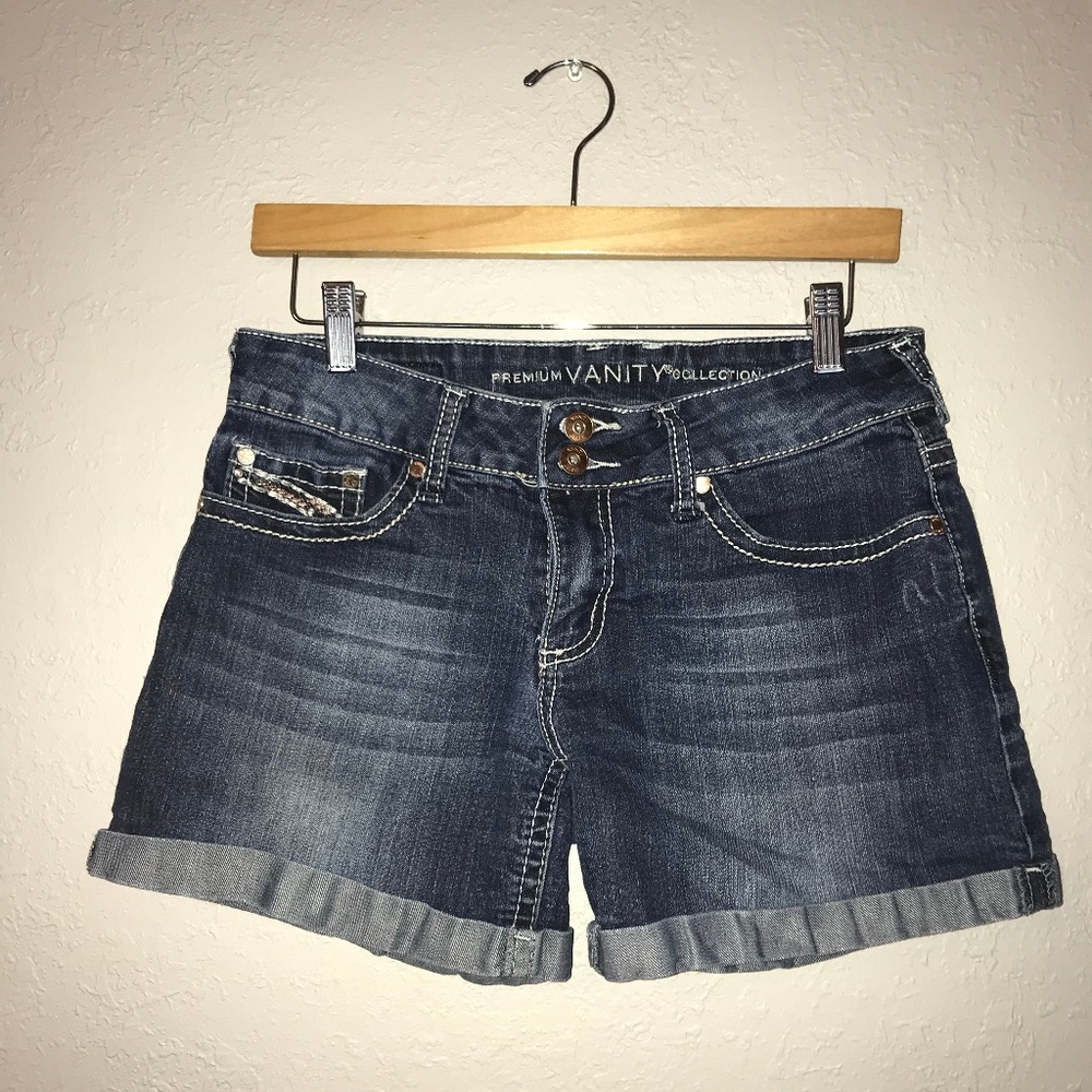 Vanity Premium Collection Jean Shorts Sz: 27